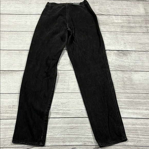 Vintage 80s Rockies High Waisted Black Denim Jeans - Picture 1 of 15